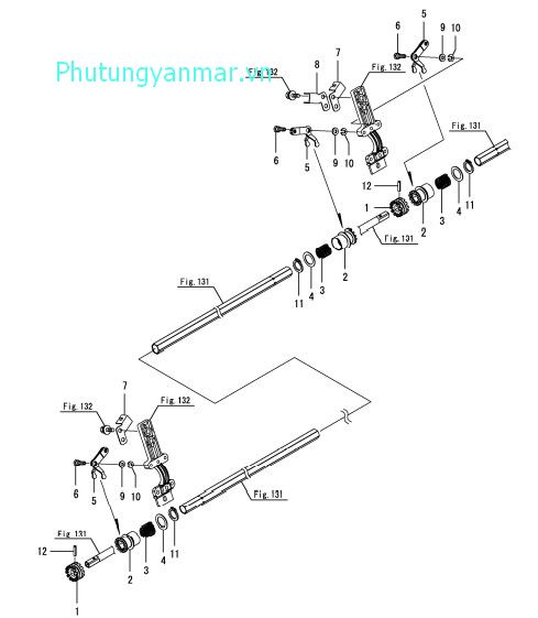 Ly hợp cấp lúa dọc